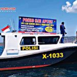 Patroli Polairud Polresta Banyuwangi di Selat Bali Jamin Keamanan Libur Nataru