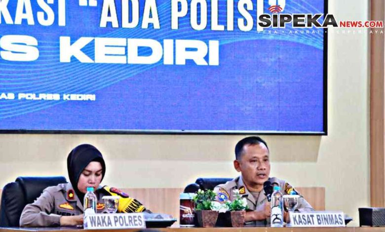 Polres Kediri Gelar Latkatpuan Aplikasi Ada Polisi