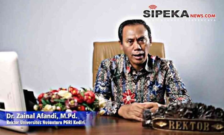 Rektor UNP Dr. Zainal Afandi, M.Pd Ajak Masyarakat Kota Kediri Suskseskan Pemilu Damai 2024