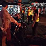 Intensifkan Razia Knalpot Brong, Kapolsek Mojoroto Pimpin Razia Gabungan Cipta Kondisi Masa Kampanye Terbuka