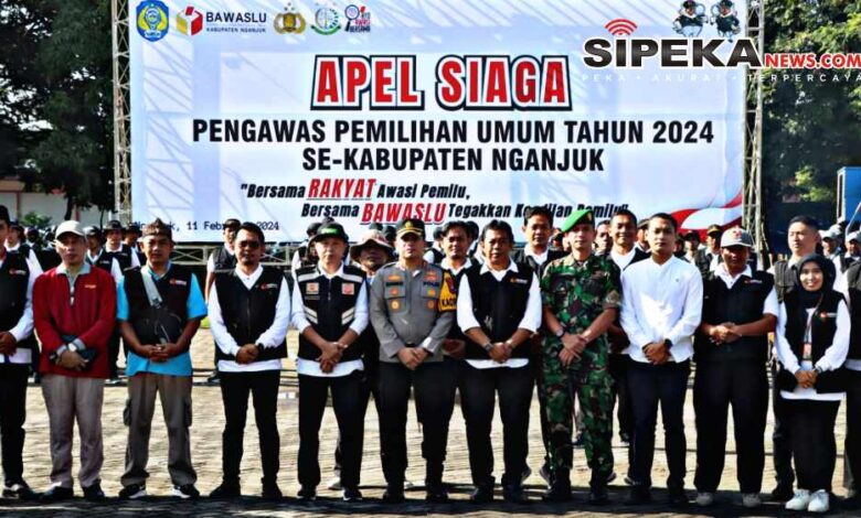Kapolres Nganjuk Ajak Semua Pihak Jaga Kondusifitas dalam Apel Siaga Pengawasan Pemilu 2024
