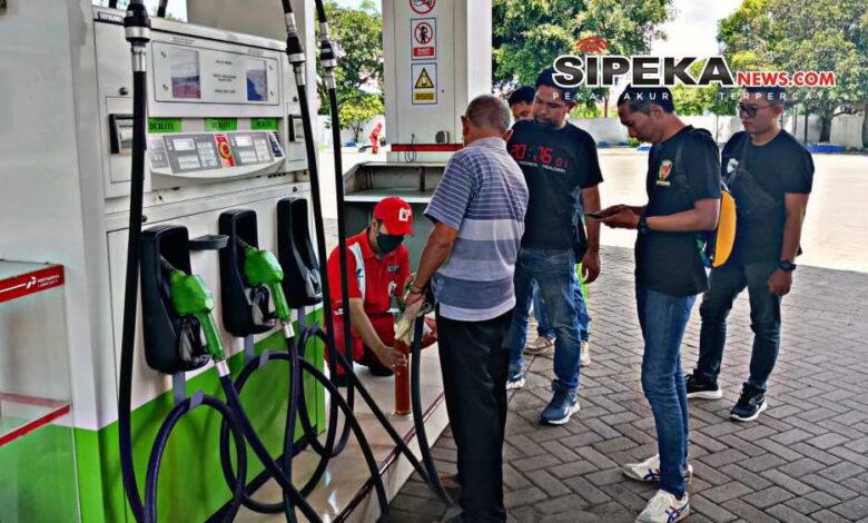 Polres Jember Sidak SPBU, Pastikan BBM Aman Saat Mudik Lebaran 2024