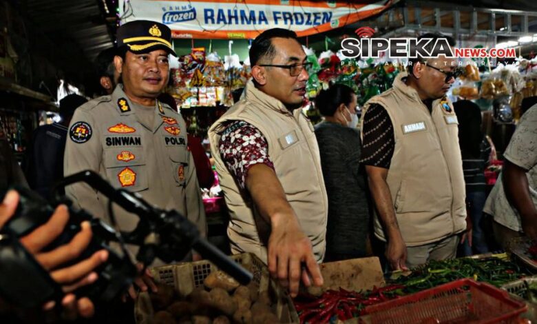 Tim Satgas Pangan Polda Jatim Intensifkan Pemantauan Pasar Jelang Idul Fitri