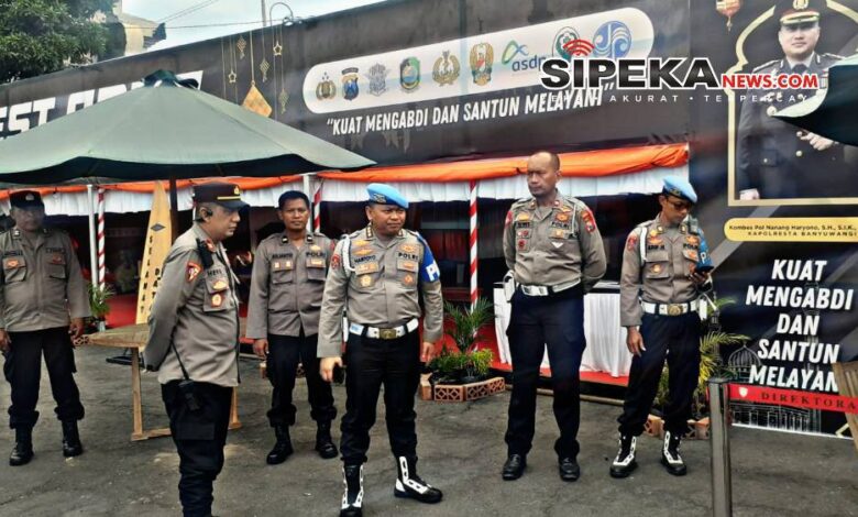 Polisi Dirikan 10 Posko untuk Amankan Mudik di Banyuwangi