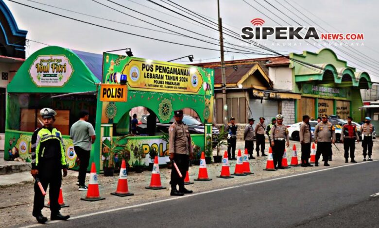 Kapolres Pamekasan Tingkatkan Keamanan Jalur Mudik di Jalan Raya Ambat