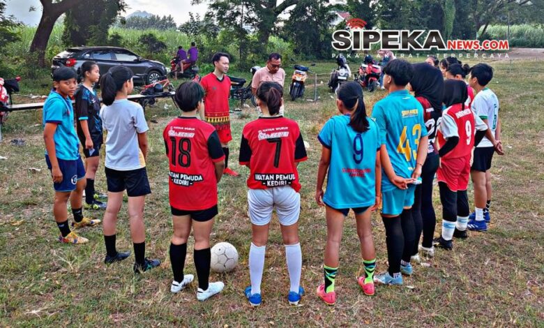 Persiapan Piala Pertiwi PSSI Kota Kediri