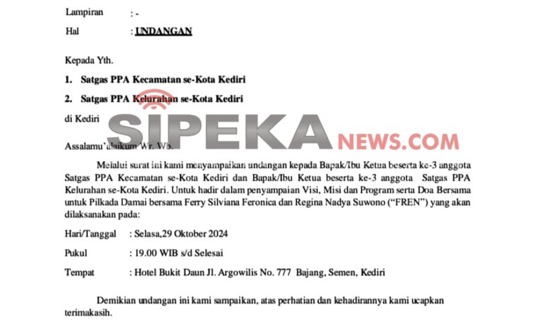 Aliansi MACAN Soroti Acara Penyampaian Visi-Misi Paslon di Hotel Bukit Daun Kediri